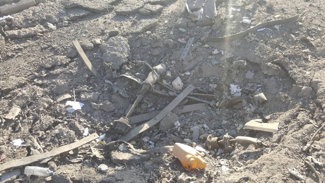 Suicide car bomb targets election warehouse in Kirkuk, injures 20 security members. (Photo: Social Media)